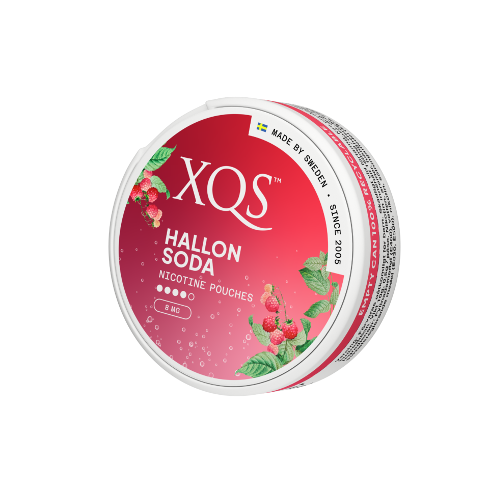 XQS Hallonsoda (Raspberry) Strong*