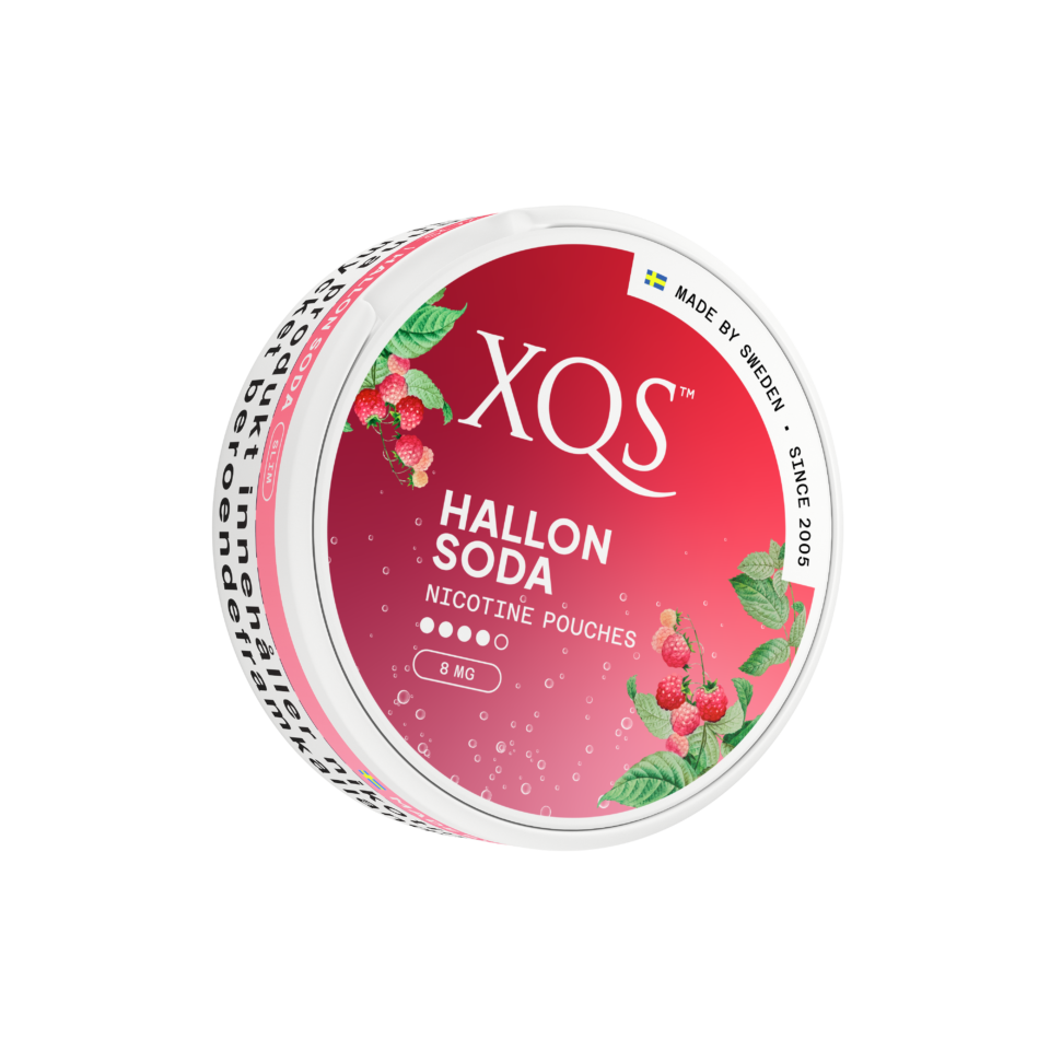 XQS Hallonsoda (Raspberry) Strong*