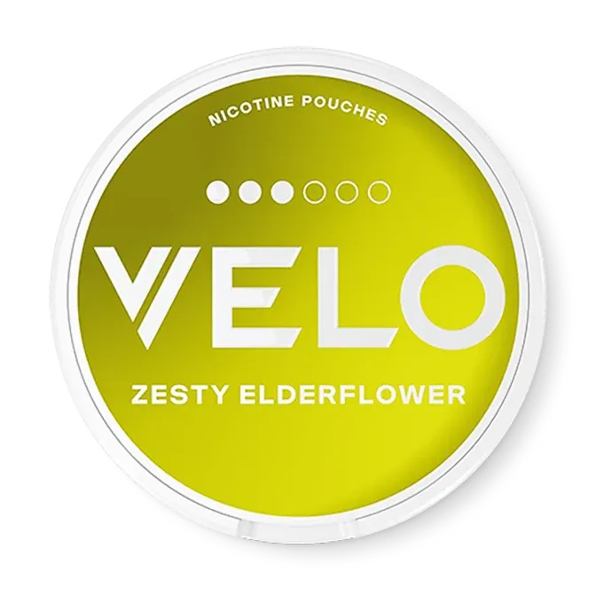 Velo Zesty Elderflower Slim Strong