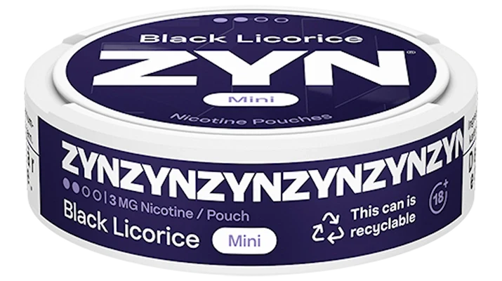 ZYN Black Licorice Mini Regular