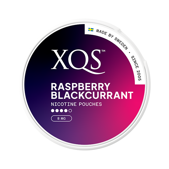 XQS Raspberry Blackcurrant Slim Strong*