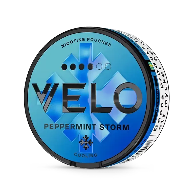 Velo Peppermint Storm Slim Extra Strong