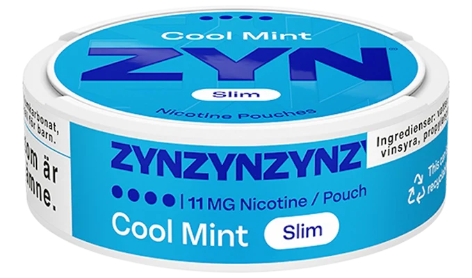 ZYN Cool Mint Slim Extra Strong